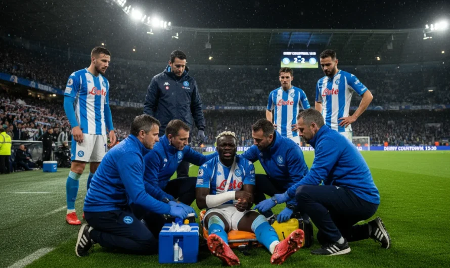 Galatasaray’da Şok: Victor Osimhen Sahalardan Ne Kadar Uzak Kalacak?