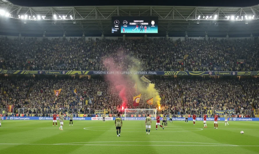 Ziraat Türkiye Kupası Çeyrek Final Programı: Heyecan Nisan’da Zirve Yapacak