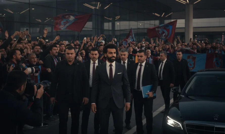 Fırtına’nın Yeni Kralı Havalimanında Coşkuyla Karşılandı