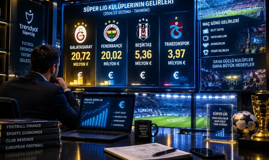 Dört Büyüklerin Avrupa Kasası: UEFA’dan Gelen Güncel Milyon Eurolar