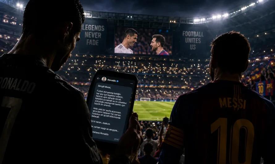 Futbolda Bir Devrin Sonu: Messi’nin Vedasına Ronaldo’dan Saygı Duruşu