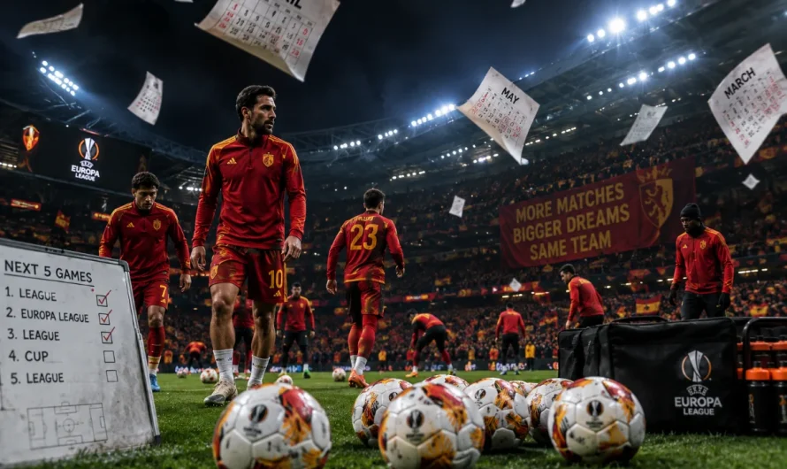 Galatasaray’ın 30 Günlük Kritik Virajı: 8 Maçlık Yoğun Fikstür Başlıyor